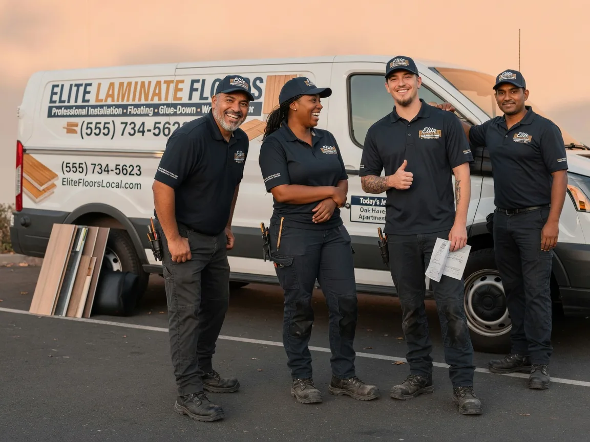 Laminate flooring installation company in Pellston, MI